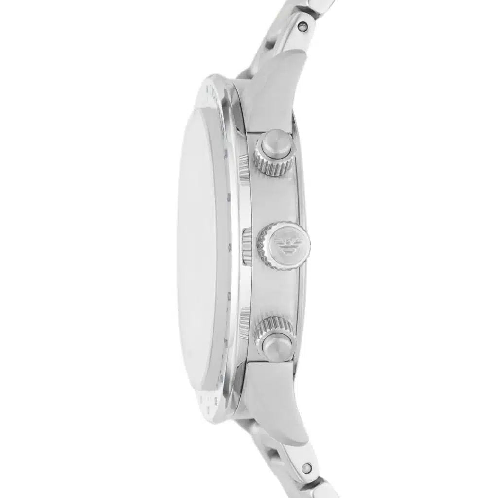 Emporio Armani Men’s Quartz Stainless Steel Blue Dial 44mm Watch AR11306