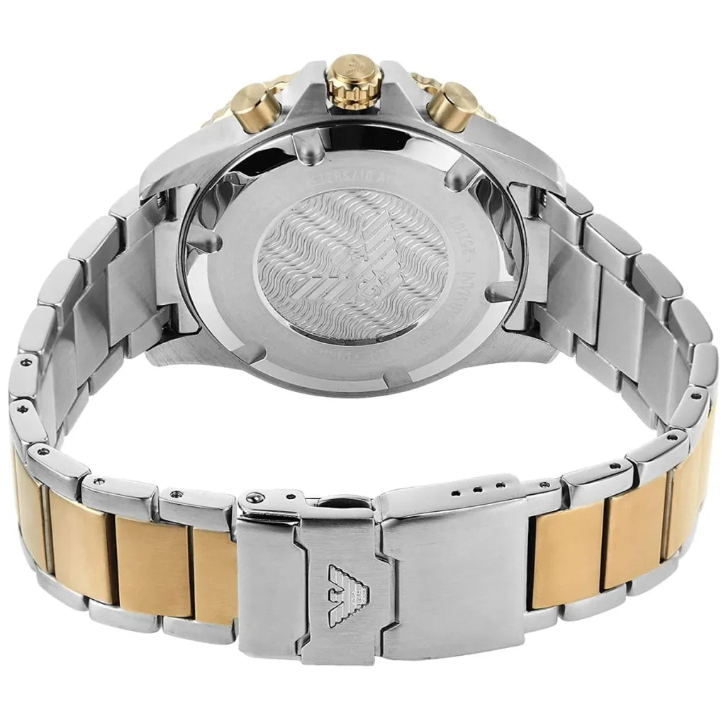 Emporio Armani Men’s Quartz Stainless Steel Green Dial 43mm Watch AR11361