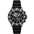 Emporio Armani Men’s Quartz Black Silicone Strap Black Dial 43mm Watch AR11515
