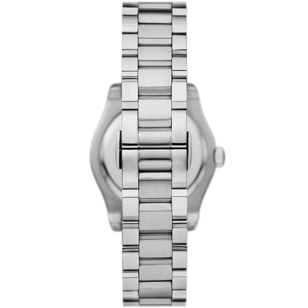 Emporio Armani Women’s Quartz Silver Stainless Steel Mother Of Pearl Dial 32mm Watch AR11557