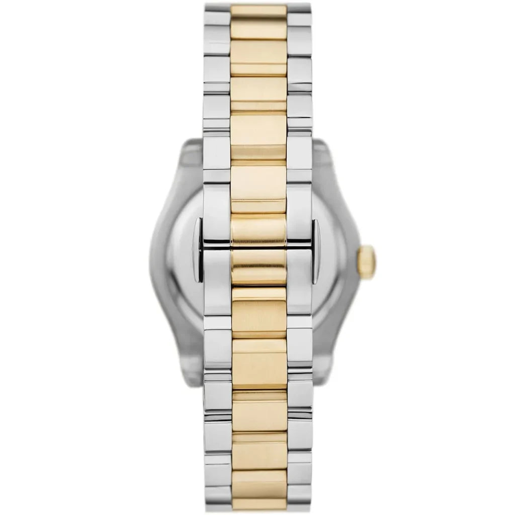 Emporio Armani Women’s Quartz Two-Tone Stainless Steel Mother Of Pearl Dial 32mm Watch AR11559
