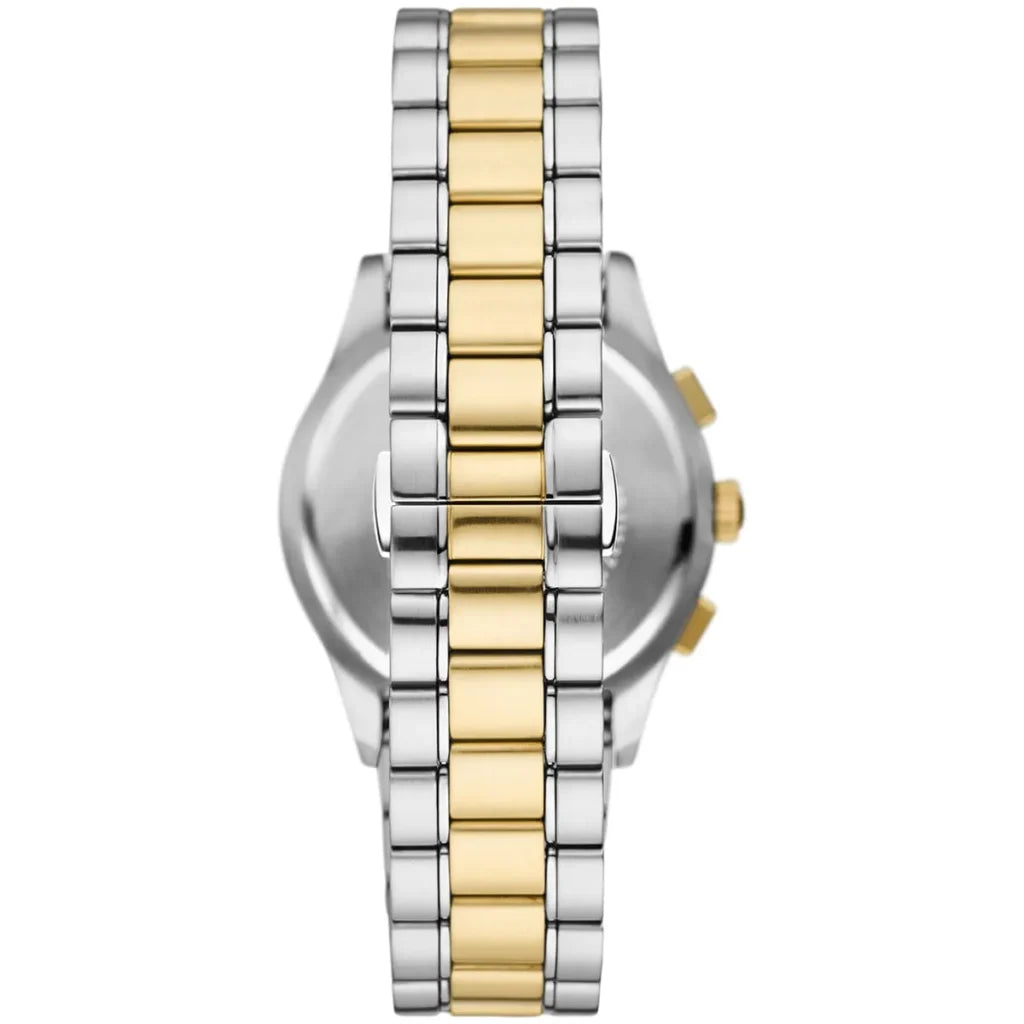 Emporio Armani Men’s Chronograph Quartz Two-Tone Stainless Steel Blue Dial 42mm Watch AR11579