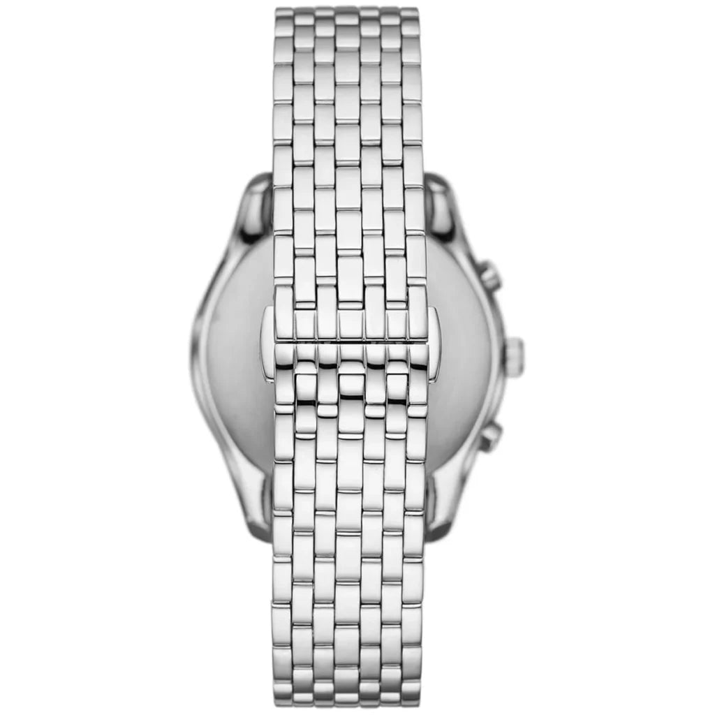 Emporio Armani Men’s Quartz Silver Stainless Steel Green Dial 41mm Watch AR11581