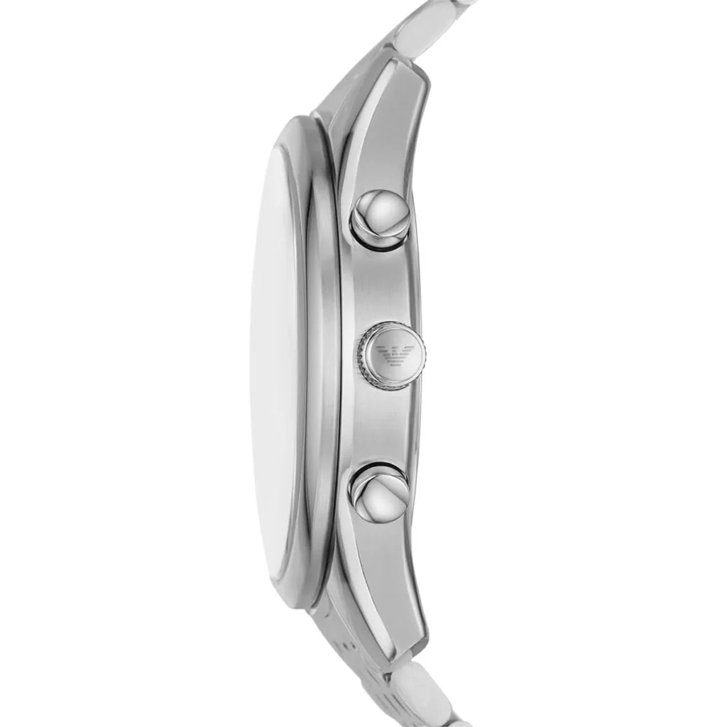 Emporio Armani Men’s Quartz Silver Stainless Steel Green Dial 41mm Watch AR11581