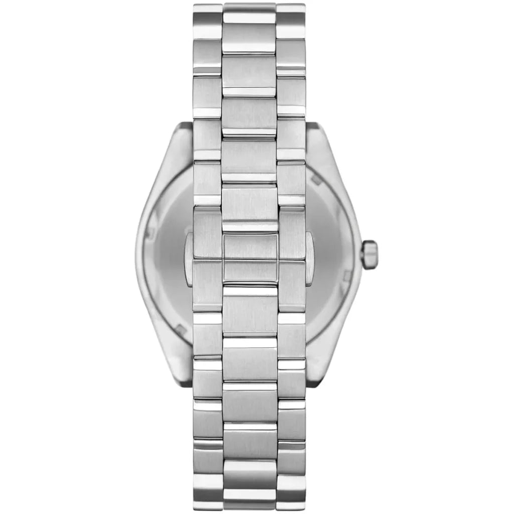 Emporio Armani Men’s Quartz Silver Stainless Steel Black Dial 41mm Watch AR11622