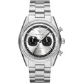 Emporio Armani Men’s Chronograph Quartz Silver Stainless Steel Silver Dial 42mm Watch AR11636