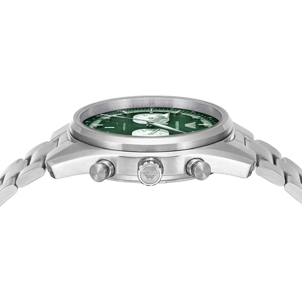 Emporio Armani Men’s Quartz Silver Stainless Steel Green Dial 42mm Watch AR11637