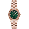 Emporio Armani Women’s Quartz Rose Gold Stainless Steel Green Dial 32mm Watch AR11639