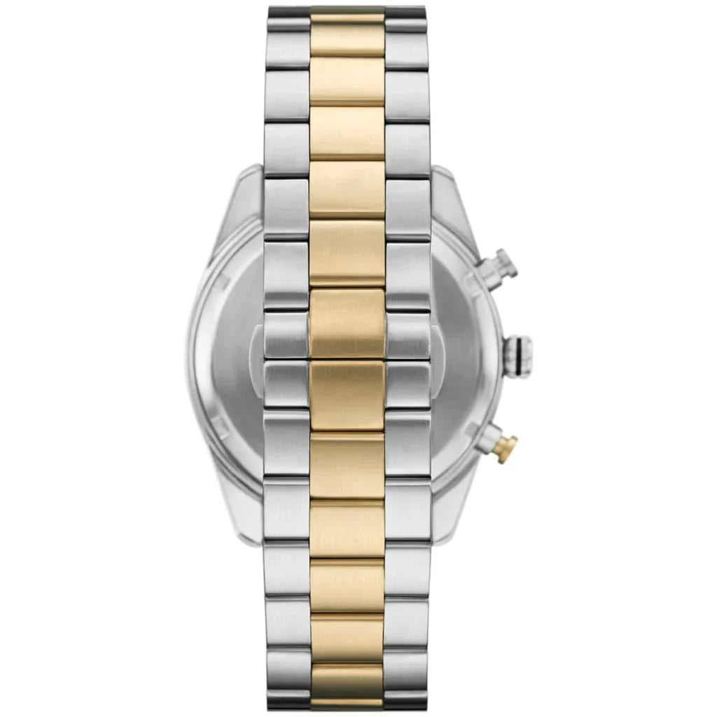 Emporio Armani Men’s Quartz Two-Tone Stainless Steel Black Dial 42mm Watch AR11678