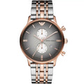 Emporio Armani Men’s Chronograph Quartz Two-tone Stainless Steel 43mm Watch AR1721