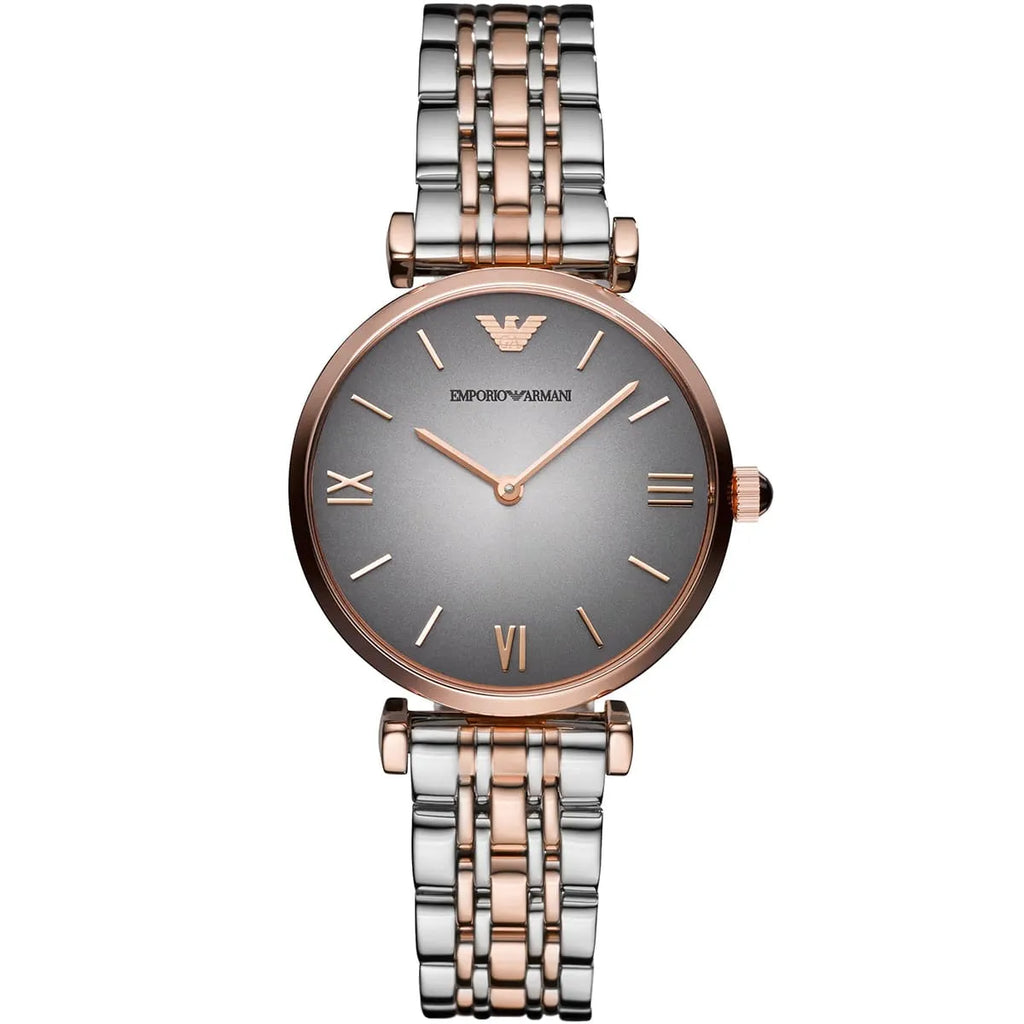 Emporio Armani Women’s Analog Stainless Steel Grey Dial 32mm Watch AR1725