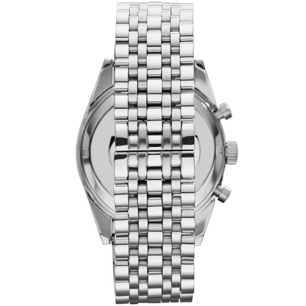Emporio Armani Men’s Chronograph Quartz Stainless Steel Black Dial 46mm Watch AR5988
