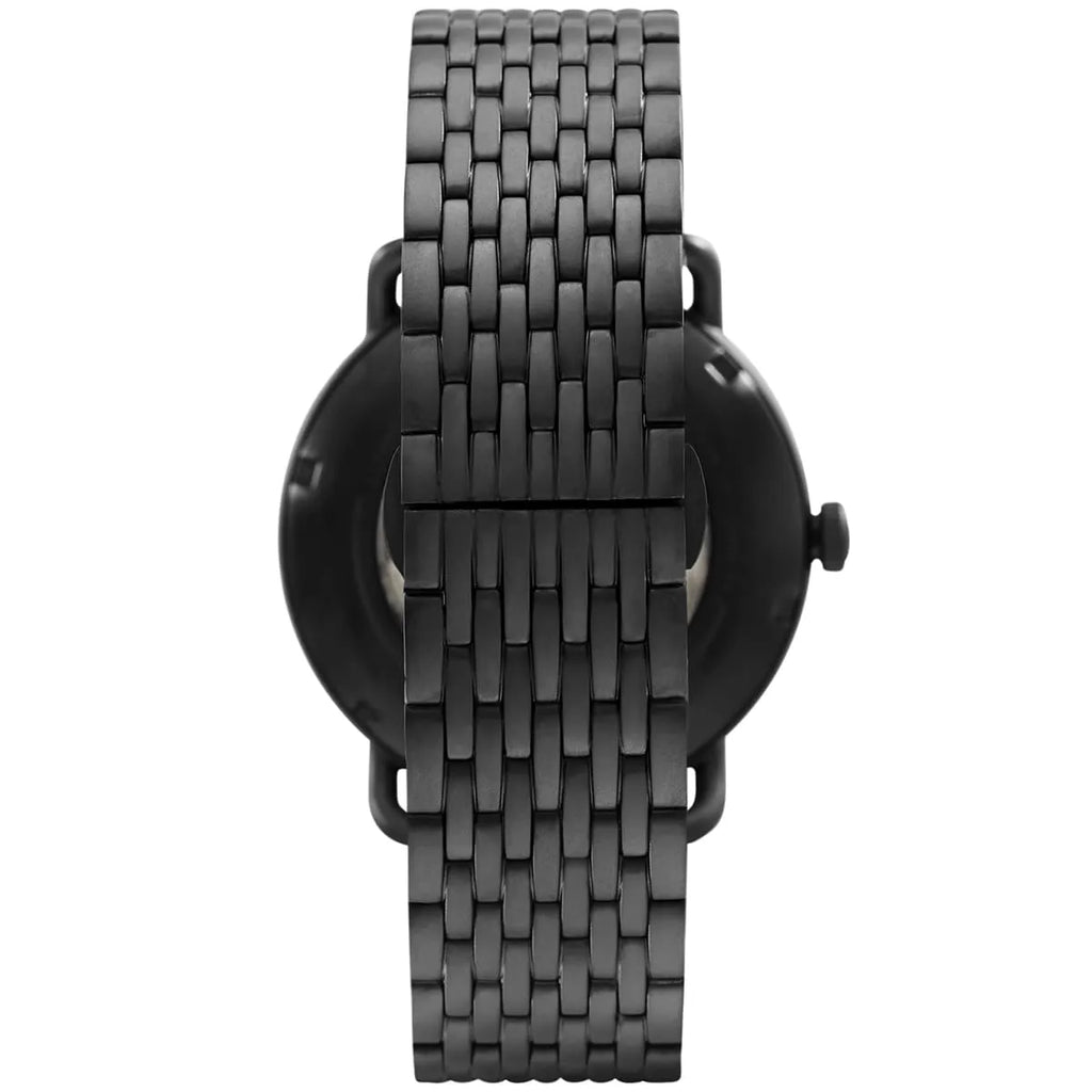 Emporio Armani Men’s Automatic Stainless Steel Black Dial 43mm Watch AR60025