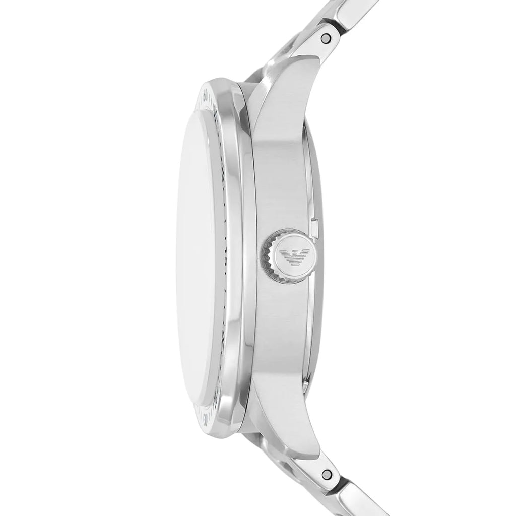 Emporio Armani Men’s Automatic Stainless Steel Blue Dial 43mm Watch AR60052
