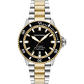 Emporio Armani Men’s Automatic Two-Tone Stainless Steel Black Dial 42mm Watch AR60089