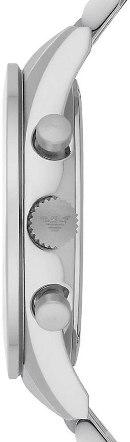 Emporio Armani Men’s Quartz Stainless Steel Silver Dial 46mm Watch AR6073
