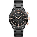 Emporio Armani Men’s Quartz Black Ceramic Black Dial 43mm Watch AR70002