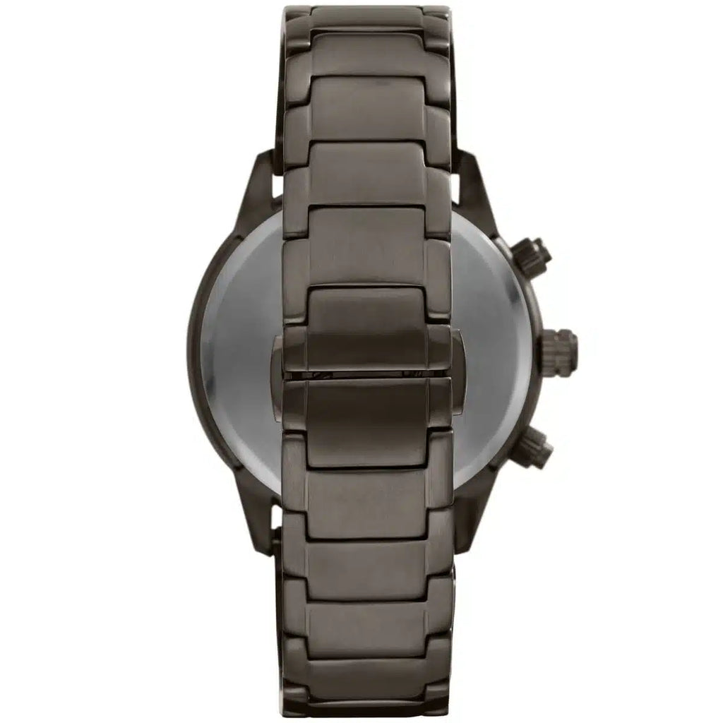 Emporio Armani Men’s Analogue Quartz Chronograph Blue Dial Stainless Steel 44mm Watch AR80045