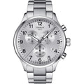 TISSOT Men’s Quartz Swiss Made Stainless Steel Silver Dial 45mm Watch T116.617.11.037.00