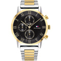Tommy Hilfiger Men’s Quartz Stainless Steel Black Dial 44mm Watch 1791539