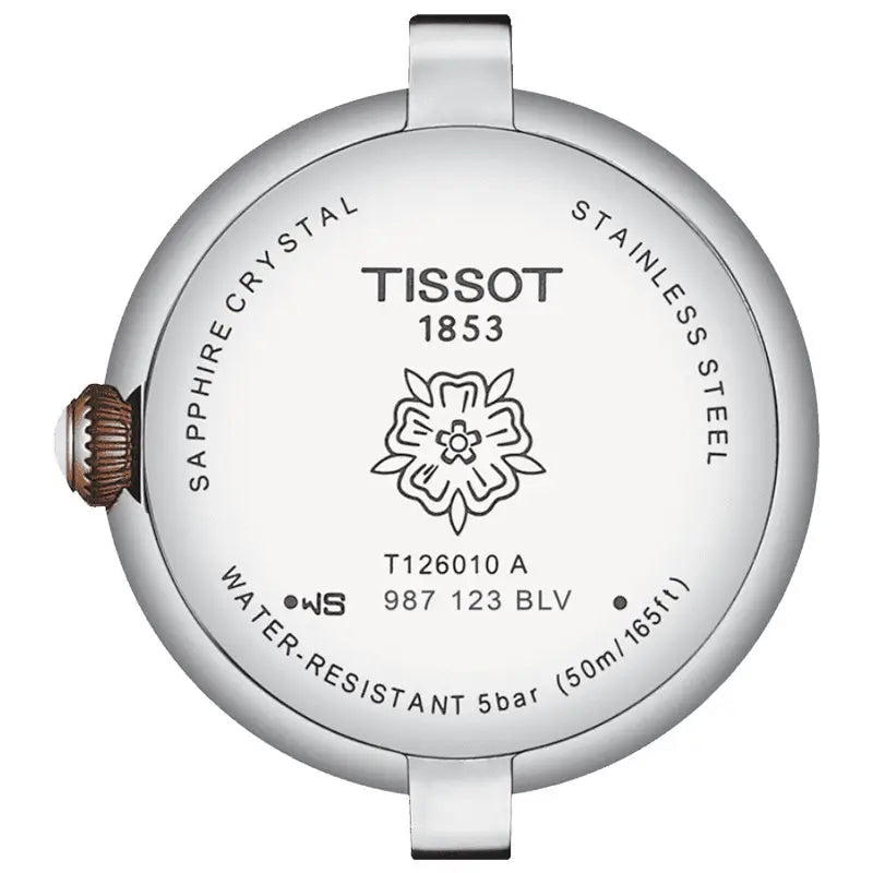 Tissot Women’s Quartz Swiss Made Two-tone Stainless Steel White Dial 26mm Watch T126.010.22.013.01