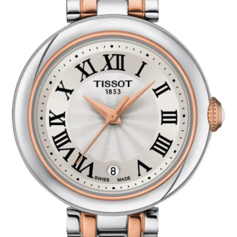 Tissot Women’s Quartz Swiss Made Two-tone Stainless Steel White Dial 26mm Watch T126.010.22.013.01