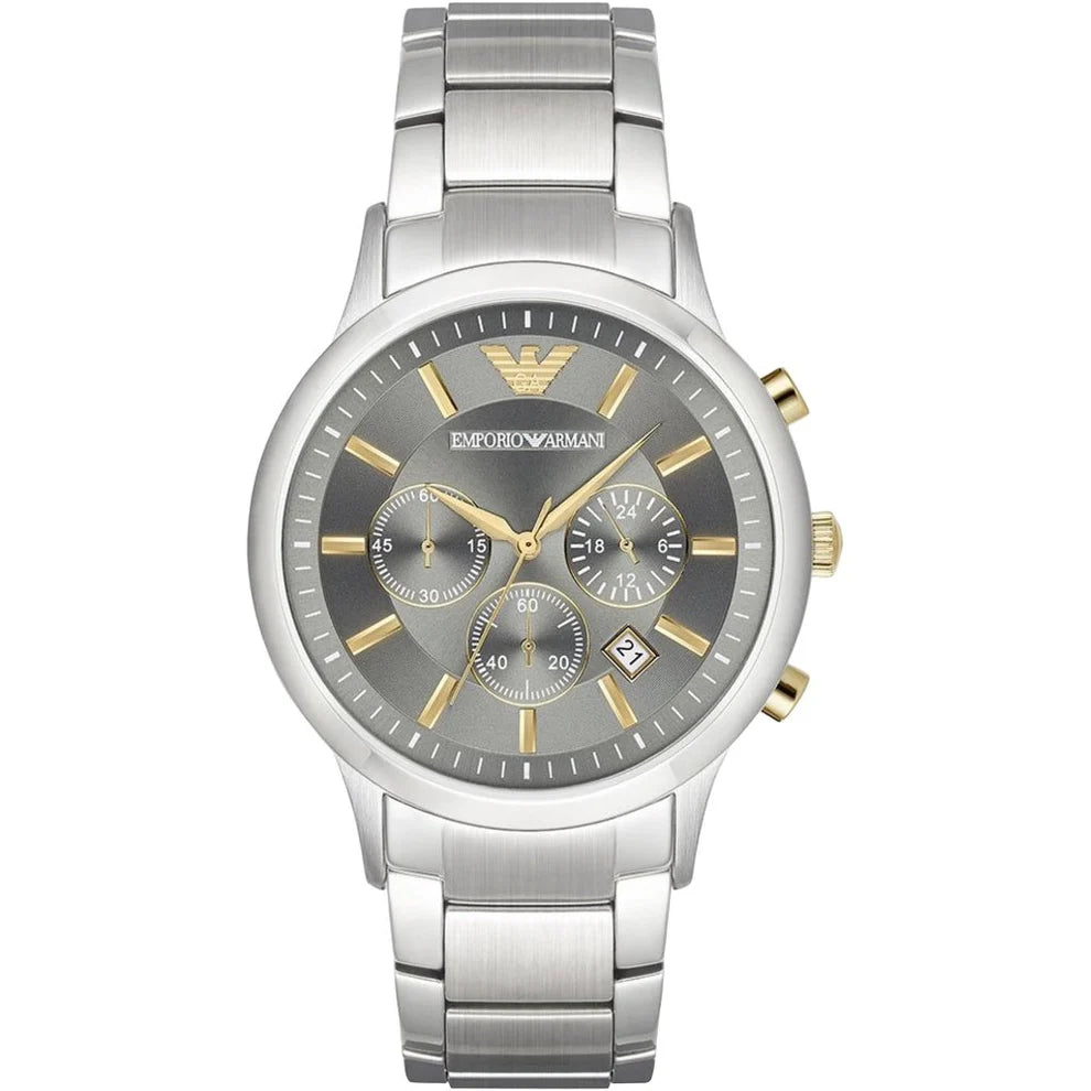 Emporio Armani Men’s Quartz Chronograph Stainless Steel 43mm Watch AR11047