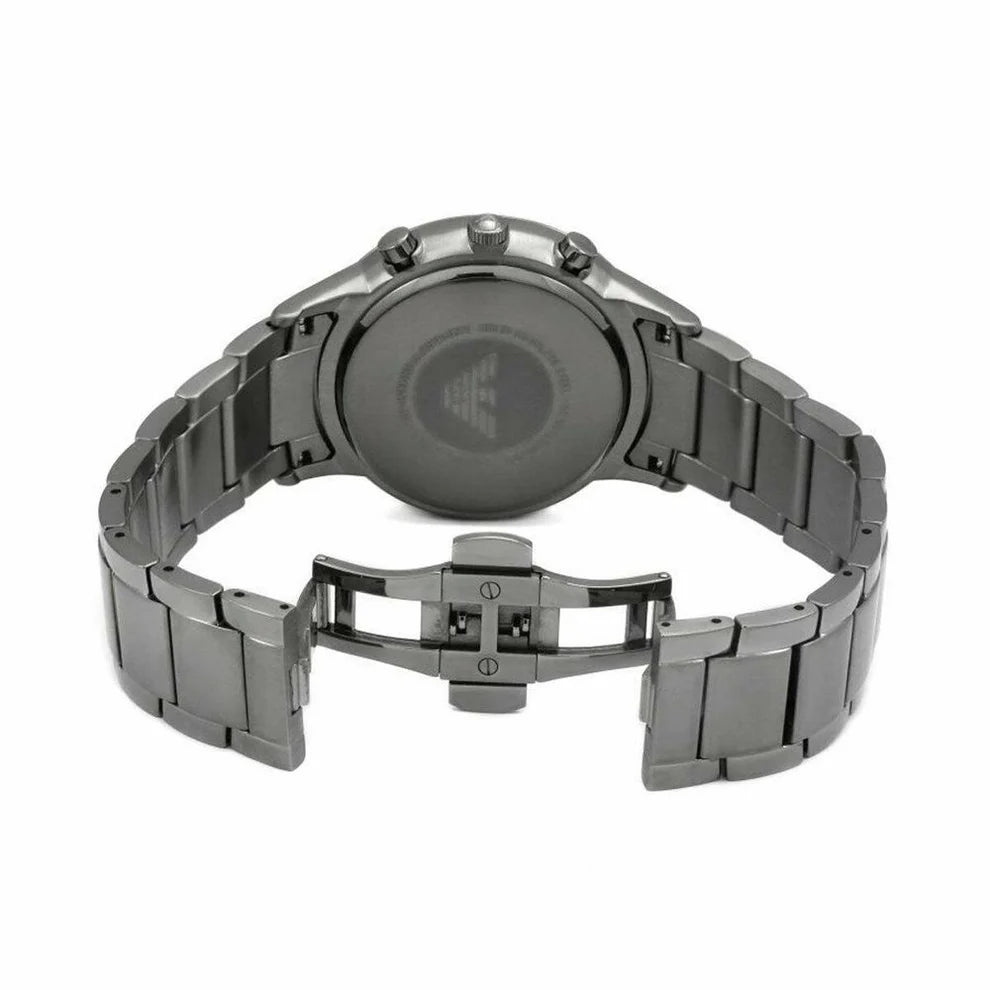 Emporio Armani Men’s Analogue Quartz Stainless Steel Blue Dial 43mm Watch AR11215