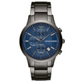 Emporio Armani Men’s Analogue Quartz Stainless Steel Blue Dial 43mm Watch AR11215