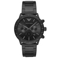 Emporio Armani Men’s Quartz Stainless Steel Black Dial 43mm Watch AR11242