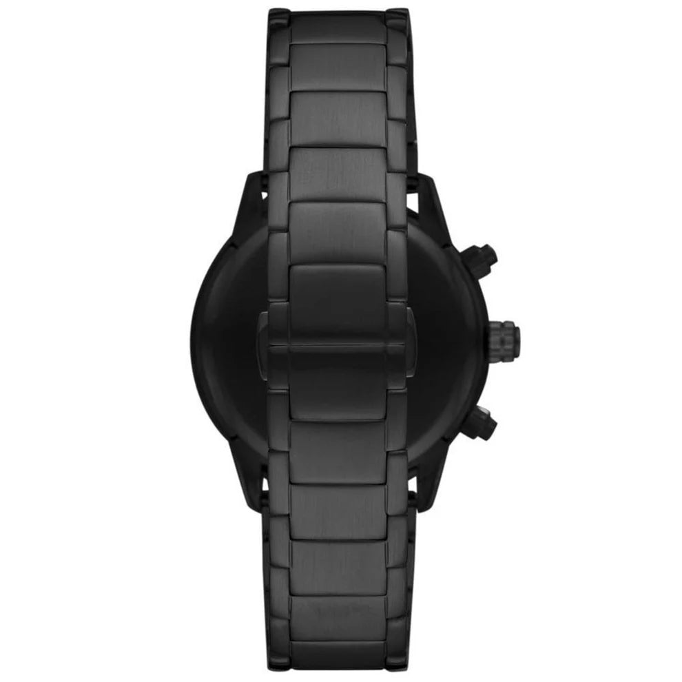 Emporio Armani Men’s Quartz Stainless Steel Black Dial 43mm Watch AR11242