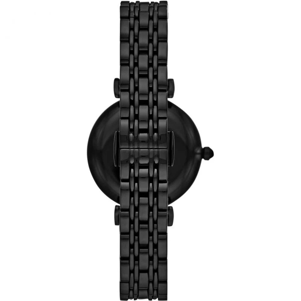Emporio Armani Women’s Analog Stainless Steel Black Dial 32mm Watch AR11245