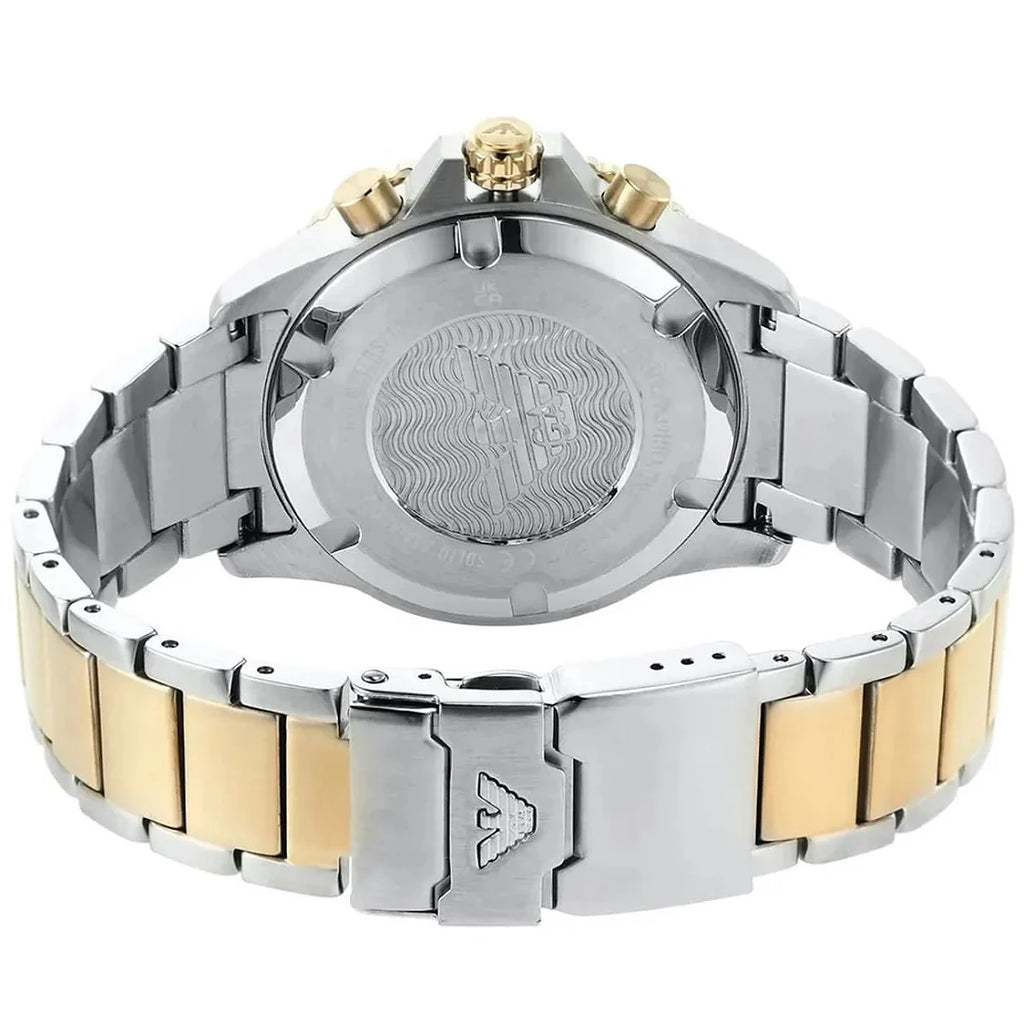 Emporio Armani Men’s Quartz Stainless Steel Blue Dial 43mm Watch AR11362