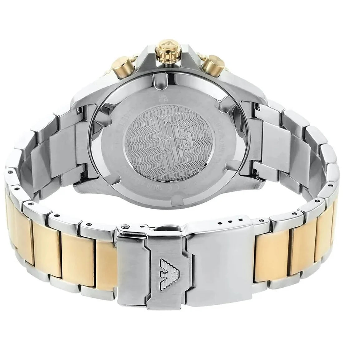 Emporio Armani Men’s Quartz Stainless Steel Blue Dial 43mm Watch AR11362