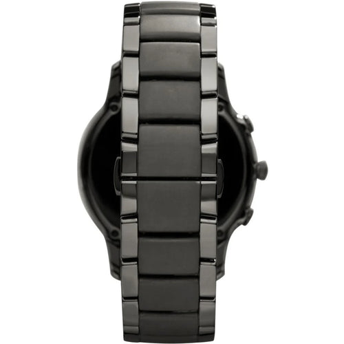 Emporio Armani Men’s Chronograph Quartz Stainless Steel Black Dial 47mm Watch AR1451