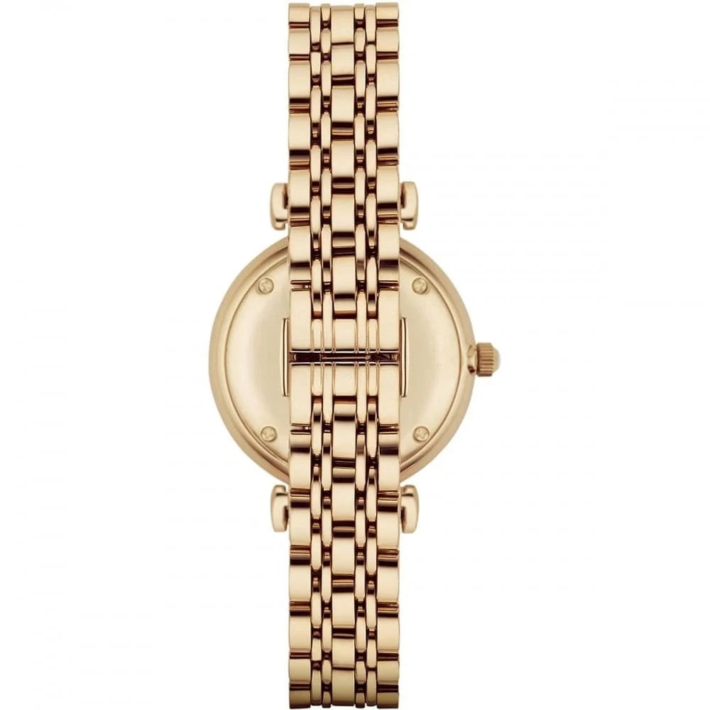 Emporio Armani Women’s Analog Stainless Steel Mother of Pearl Dial 32mm Watch AR1907