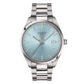 TISSOT Men’s Quartz Swiss Made Silver Stainless Steel Ice Blue Dial 40mm Watch T150.410.11.351.00