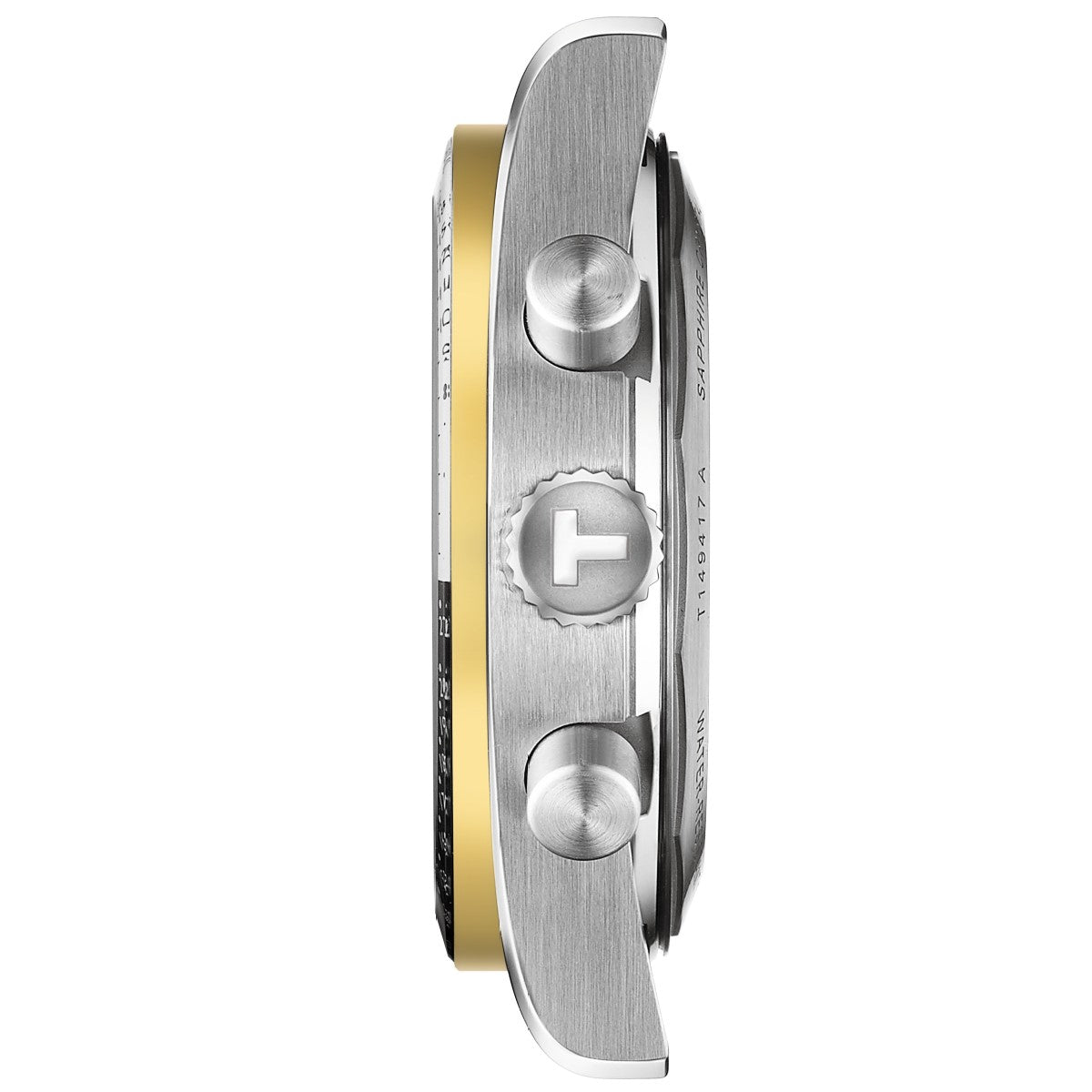 TISSOT Men’s Quartz Swiss Made Two-tone Stainless Steel Black Dial 40mm Watch T149.417.22.051.00