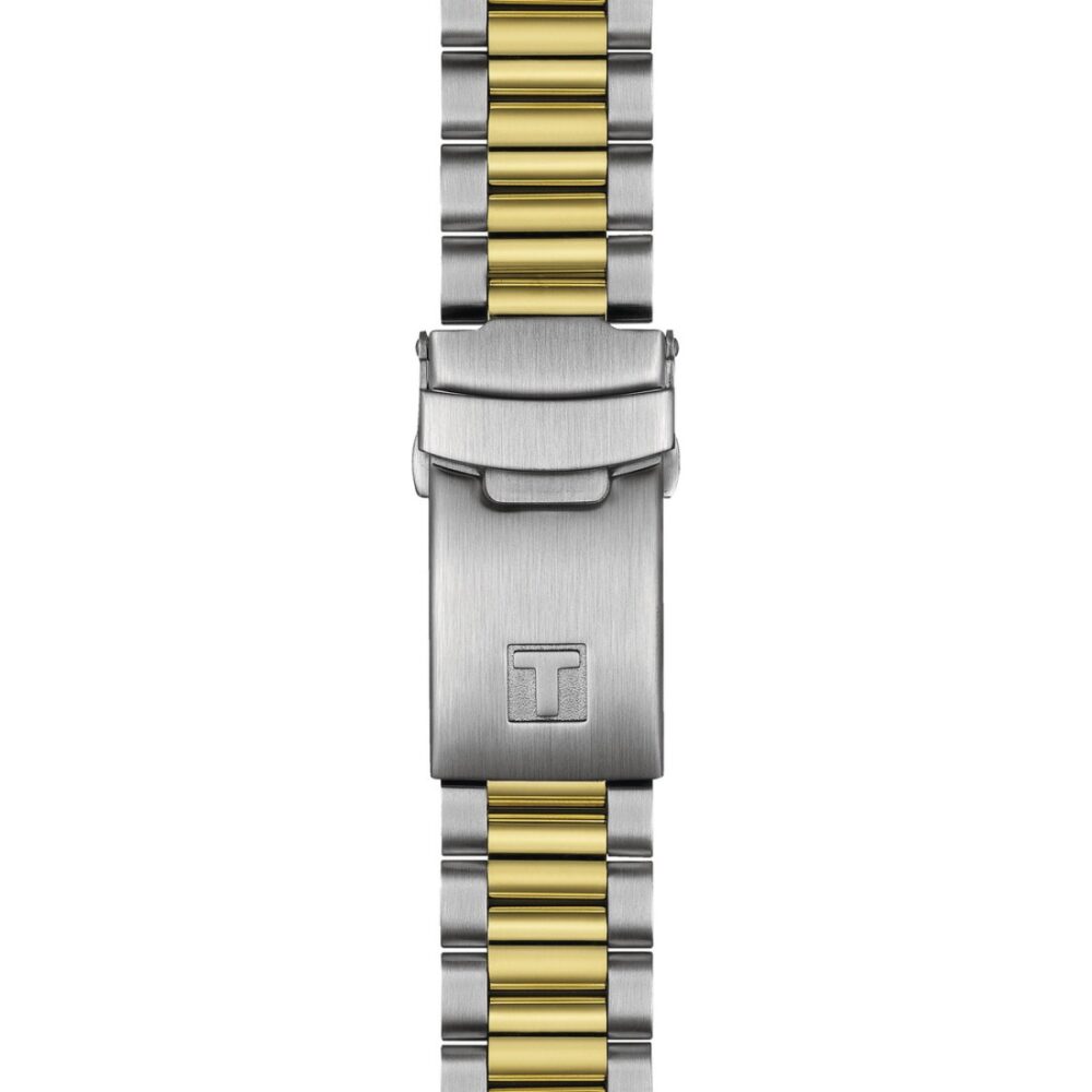 TISSOT Men’s Quartz Swiss Made Two-tone Stainless Steel Black Dial 40mm Watch T149.417.22.051.00