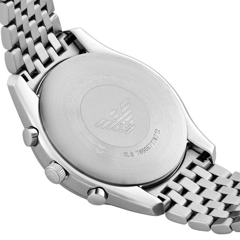 Emporio Armani Men’s Quartz Silver Stainless Steel Green Dial 41mm Watch AR11581