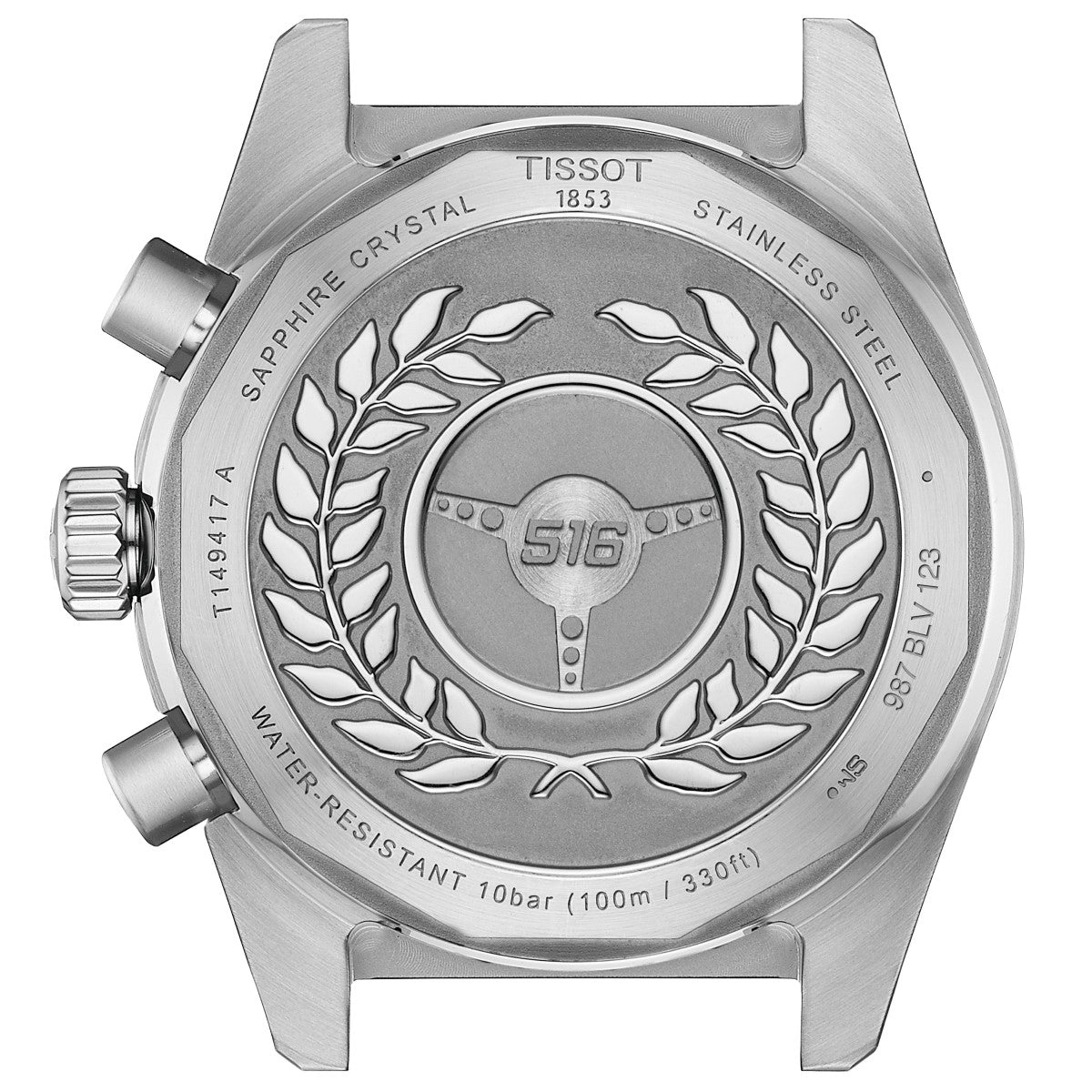 TISSOT PRS516 Men’s Quartz Swiss Made Silver Stainless Steel Blue Dial 40mm Watch T149.417.11.041.00