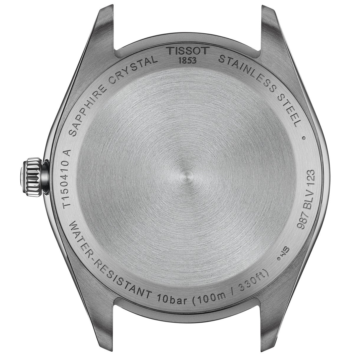 TISSOT Men’s Quartz Swiss Made Silver Stainless Steel Green Dial 40mm Watch T150.410.11.091.00