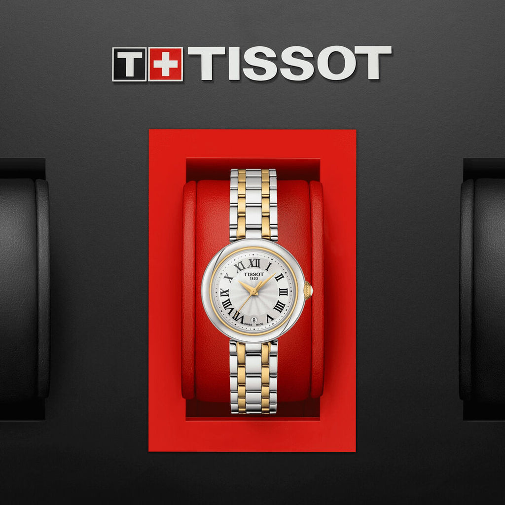 Tissot Women’s Quartz Swiss Made Two-tone Stainless Steel White Dial 26mm Watch T126.010.22.013.00