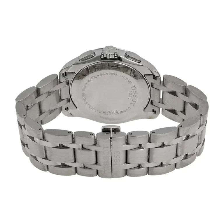 TISSOT Men’s Couturier Chronograph Quartz Swiss Made Stainless Steel Silver Dial 41mm Watch T035.617.11.031.00
