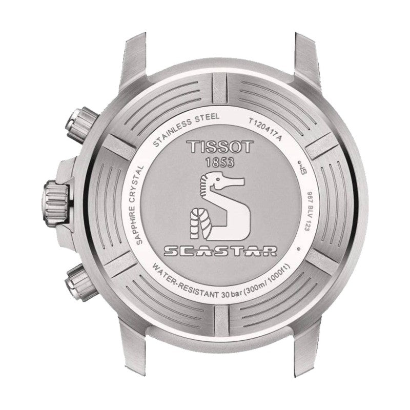 TISSOT Seastar 1000 Men’s Quartz Swiss Made Stainless Steel Green Gradient Dial 45mm Watch T120.417.11.091.01