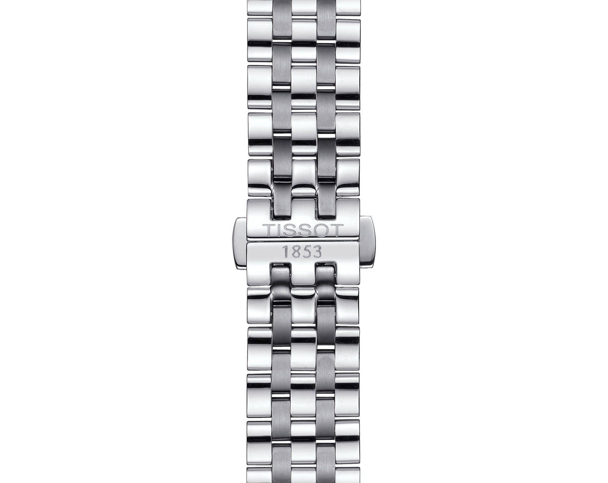 TISSOT Men’s Quartz Swiss Made Stainless Steel Silver Dial 40mm Watch T122.410.11.033.00