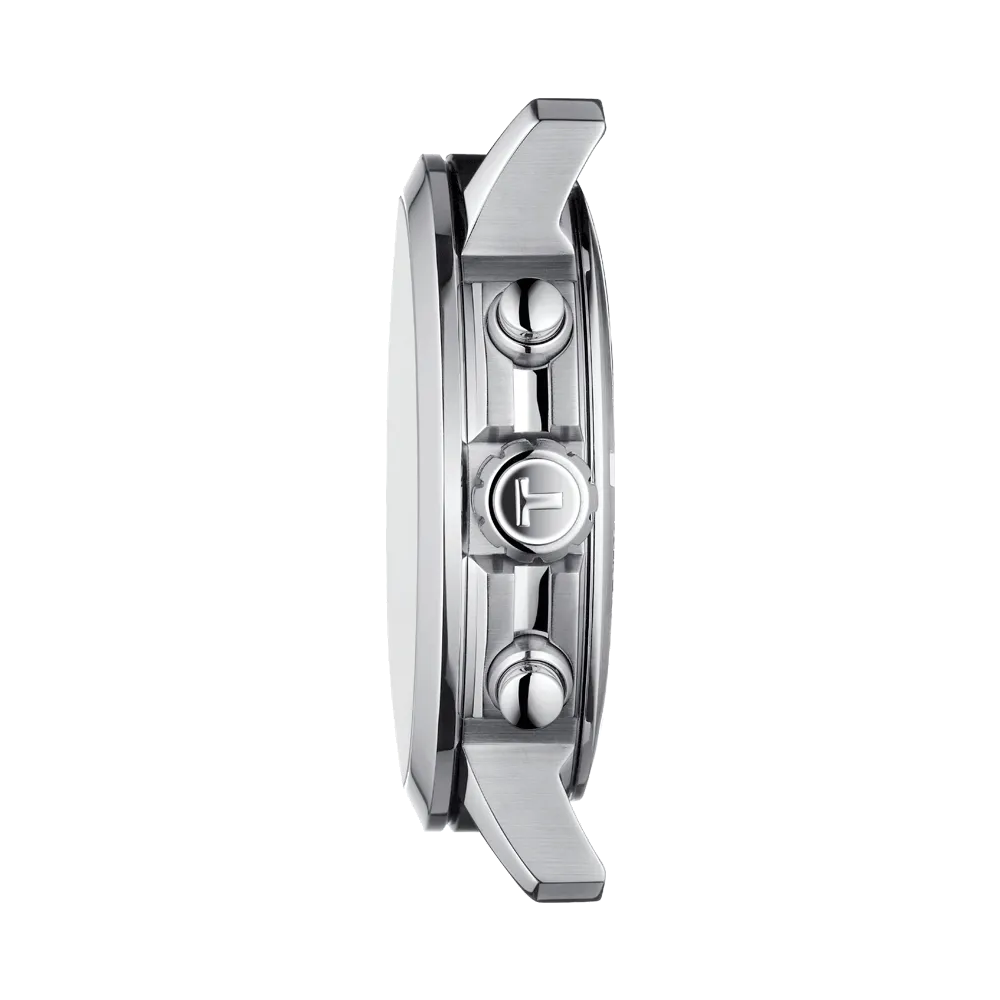 TISSOT PRC 200 Chronograph Men’s Quartz Swiss Made Stainless Steel Black Dial 43mm Watch T114.417.11.057.00