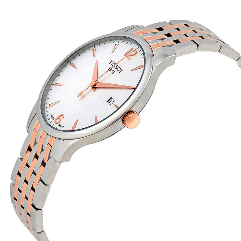 TISSOT Men’s Quartz Swiss Made Stainless Steel Silver Dial 42mm Watch T063.610.22.037.01