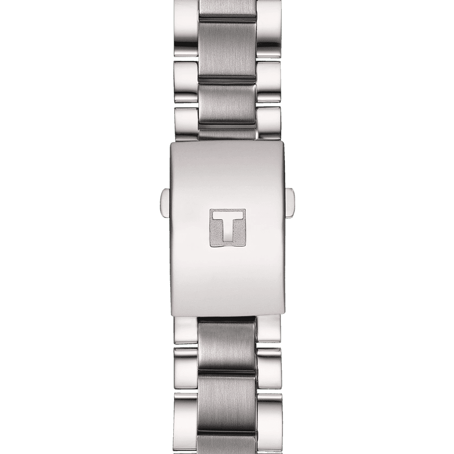 TISSOT Men’s Quartz Swiss Made Stainless Steel Silver Dial 45mm Watch T116.617.11.037.00