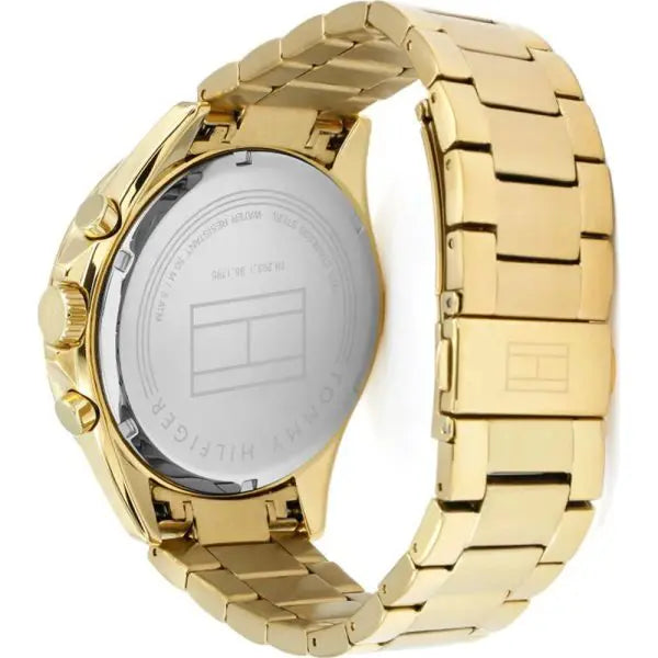 Tommy Hilfiger Men’s Quartz Stainless Steel Silver Dial 46mm Watch 1791121